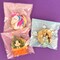 Wrapables Transparent Self-Adhesive 4" x 4" Candy and Cookie Bags, Favor Treat Bags for Parties and Wedding (200pcs)